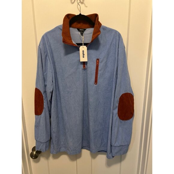 Ouku Other - Waffle Knit Top, Long Sleeve Shirt, Long Sleeve Quarter Zip